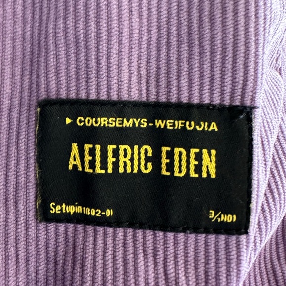 Aelfric Eden ColorBlock Corduroy Patchwork Cargo Skater Pants Size XXL - Picture 5 of 15